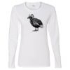 Gildan Missy Fit Long Sleeve T-shirt Thumbnail