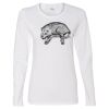 Gildan Missy Fit Long Sleeve T-shirt Thumbnail