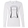 Gildan Missy Fit Long Sleeve T-shirt Thumbnail