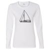 Gildan Missy Fit Long Sleeve T-shirt Thumbnail