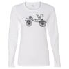 Gildan Missy Fit Long Sleeve T-shirt Thumbnail