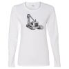 Gildan Missy Fit Long Sleeve T-shirt Thumbnail