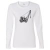 Gildan Missy Fit Long Sleeve T-shirt Thumbnail