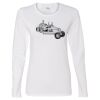 Gildan Missy Fit Long Sleeve T-shirt Thumbnail