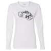 Gildan Missy Fit Long Sleeve T-shirt Thumbnail