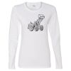 Gildan Missy Fit Long Sleeve T-shirt Thumbnail