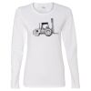 Gildan Missy Fit Long Sleeve T-shirt Thumbnail