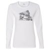 Gildan Missy Fit Long Sleeve T-shirt Thumbnail