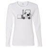 Gildan Missy Fit Long Sleeve T-shirt Thumbnail