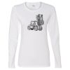 Gildan Missy Fit Long Sleeve T-shirt Thumbnail