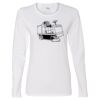 Gildan Missy Fit Long Sleeve T-shirt Thumbnail