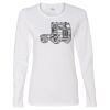 Gildan Missy Fit Long Sleeve T-shirt Thumbnail