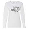 Gildan Missy Fit Long Sleeve T-shirt Thumbnail