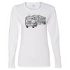 Gildan Missy Fit Long Sleeve T-shirt Thumbnail