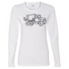 Gildan Missy Fit Long Sleeve T-shirt Thumbnail