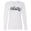 Gildan Missy Fit Long Sleeve T-shirt Thumbnail