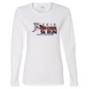 Gildan Missy Fit Long Sleeve T-shirt Thumbnail