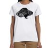 Gildan 100% Cotton Ladies Tee Thumbnail