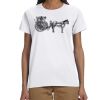 Gildan 100% Cotton Ladies Tee Thumbnail