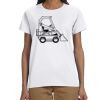 Gildan 100% Cotton Ladies Tee Thumbnail