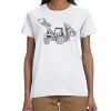 Gildan 100% Cotton Ladies Tee Thumbnail