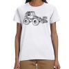 Gildan 100% Cotton Ladies Tee Thumbnail