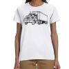 Gildan 100% Cotton Ladies Tee Thumbnail